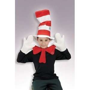  Cat In Hat Set Child Costume: Toys & Games
