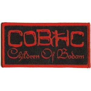  CHILDREN OF BODOM LOGO EMBROIDERED PATCH