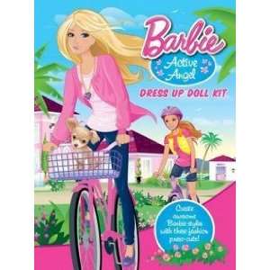  Barbie Dress Up Doll Active Angel Mattel Books
