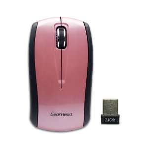  2.4GHz Wireless Optical Nano Mouse (Pink) Electronics