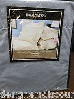 New Royal Sateen 400 Thread Count KING Sheet Set 100% Egyptian Combed 