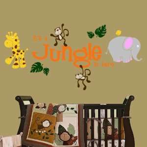  Its a Jugle in Here and Nursery Wall Decal Set 