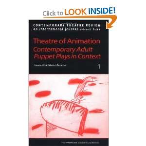   Contemporary Theatre Review) (9789057550089) Marion Baraitser Books
