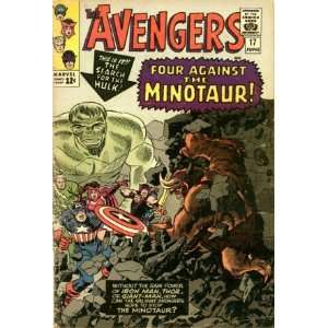 Avengers #17 Minotaur, Mole Man & Moloids Appearance LEE  
