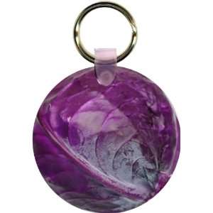 Purple Cabbage Art Key Chain   Ideal Gift for all Occassions