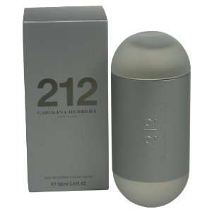 212 Perfume. EAU DE TOILETTE SPRAY 3.4 oz / 100 ml By Carolina Herrera 