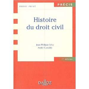  Histoire du droit civil, 1ère édition (9782247047666 