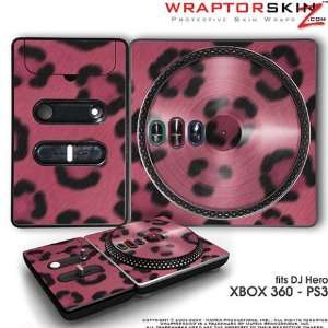   Leopard Pink fit XBOX 360 and PS3 (DJ HERO NOT INCLUDED) Video Games