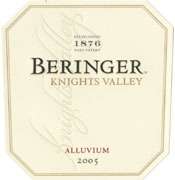 Beringer Knights Valley Alluvium Red 2006 