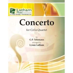  Concerto for Cello Quartet (String Ensembles, Cello 