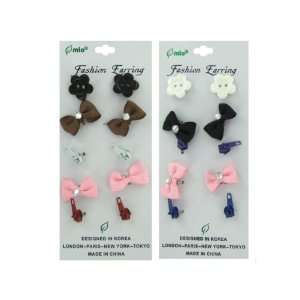  5 Pair Fashion Earrings Assorted Styles 