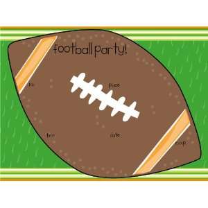  All Football Fill In Party Invitations Health & Personal 