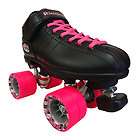  Pink Speed Skates   R3 Black Speed Skates   Riedell Quad Roller Skate