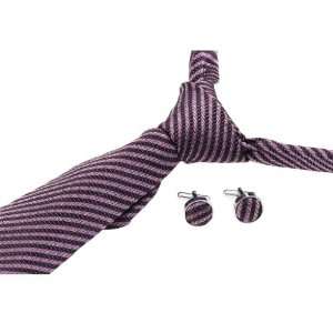  Designer Tie with Matching Cufflinks 