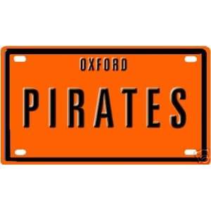  Oxford High School   Oxford, MA Booster Club License Plate 