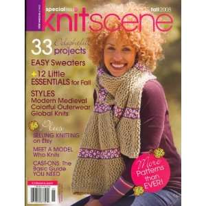    Knit Scene, Fall 2008 Issue Editors of KNIT SCENE Magazine Books