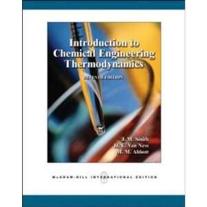 Introduction to Chemical Engineering Thermodynamics (7th International 