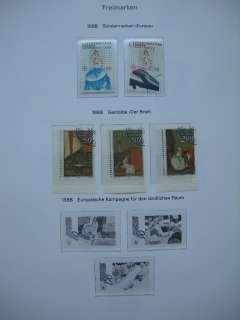 LIECHTENSTEIN, 5 COLLECTIONS EXCELLENT FOR TRADE/RETAIL  