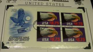 Dr. Bob US Modern First Day Cover Collection High Values  