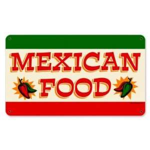  Mexican Food Food and Drink Metal Sign   Victory Vintage 