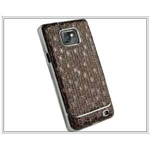  Chrome Leather Plating Hard Back Cover Case F Samsung 