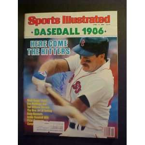  Wade Boggs Boston Red Sox Autographed April 14, 1986 