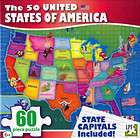 Kids Puzzle The 50 United States of America 60 pc (NEW)  