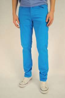 Mens Skinny jeans , Turquoise , Made in USA  