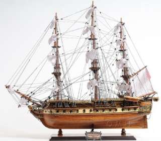 USS Constitution Wooden Model Old Ironsides Ship 31  