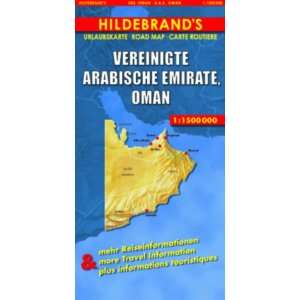   Map: United Arab Emirates/Oman (Hildebrands Asia Maps) (9783889892867