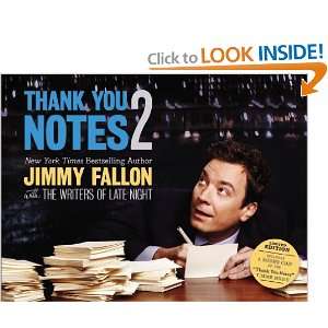  Thank You Notes 2 (9780892967360) Jimmy Fallon Books