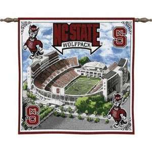  North Carolina State Stad Coll Wall Hanging