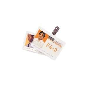  GBC HeatSeal. ID Badge Prepunched Laminating Pouches 