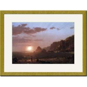   /Matted Print 17x23, Large Manan Island, Bay of Fundy: Home & Kitchen