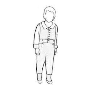   Era Small Boys Jacket, Waistcoat & Trousers Pattern 