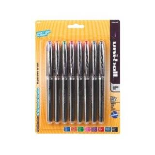 Uni ball Vision Elite Stick Micro Point Roller Ball Pens, 12 Red Ink 