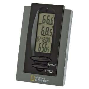   Indoor/Outdoor Wireless Thermometer with clock: Home & Kitchen