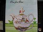Paul Cardew Alice in Wonderland Rabbit on Top Brand New in Box Tea for 