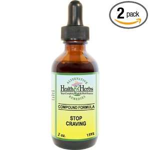   Health & Herbs Remedies Craving (stop), 1 Ounce Bottle (Pack of 2