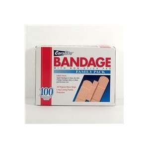  Coralite Assorted Bandage Strips 100 Pack Health 