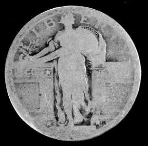 Standing Liberty Quarter 1916/1917? Type 1 No Date Could Be the One 