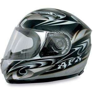  AFX FX 90 W Dare Helmet   2X Large/Silver Automotive