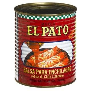 El Pato Enchilada Sauce, Mild, 28 Ounce Container (Pack of 12)