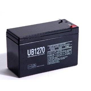 12 Volt 7 ah Rechargeable Battery with F1 (.187) Terminals
