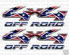Rebel Flag 4x4 Truck OFF ROAD Redneck