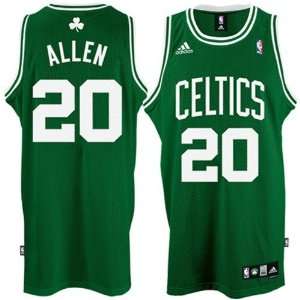 Boston Celtics Ray Allen NBA Swingman Adult Road Jersey, Size Small 