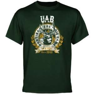  UAB Blazers Big Game T Shirt   Green