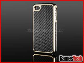   Chrome Hard Case Cover F AT&T Verizon Sprint iPhone 4 4G 4S  