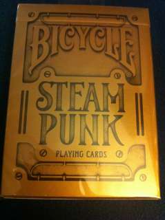 Bicycle Playing Cards Steampunk Deck!  