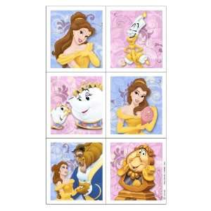   Party By Hallmark Beauty and the Beast Sticker Sheets 